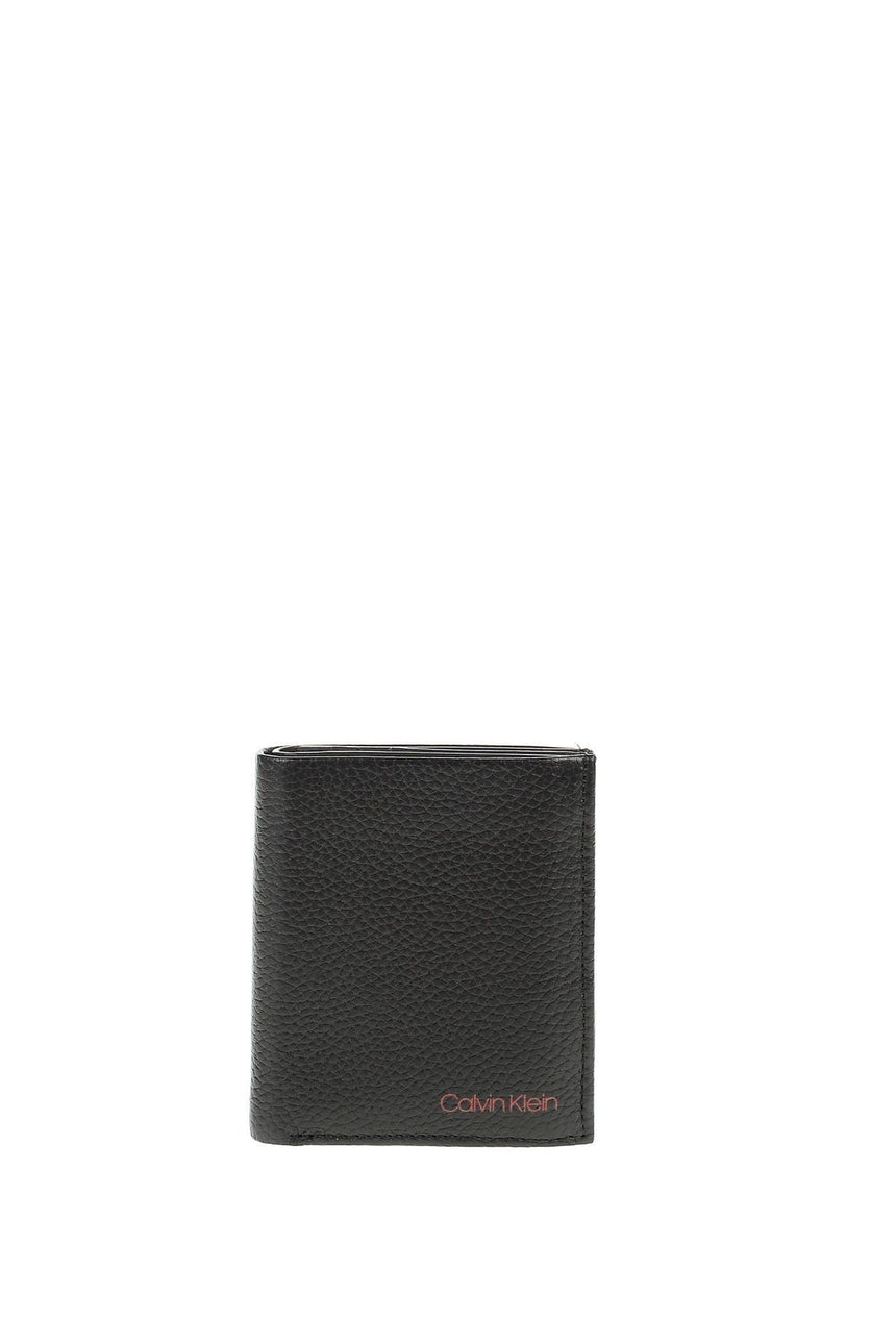 Calvin Klein TPebble Edge Mini Ns6Cccoinpass Erkek Portföy Black