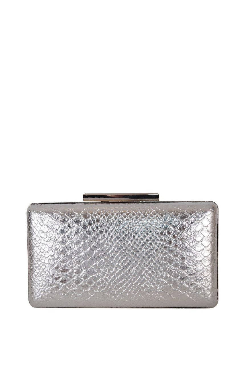 Axpe Işıltılı Abiye Çanta Gümüş