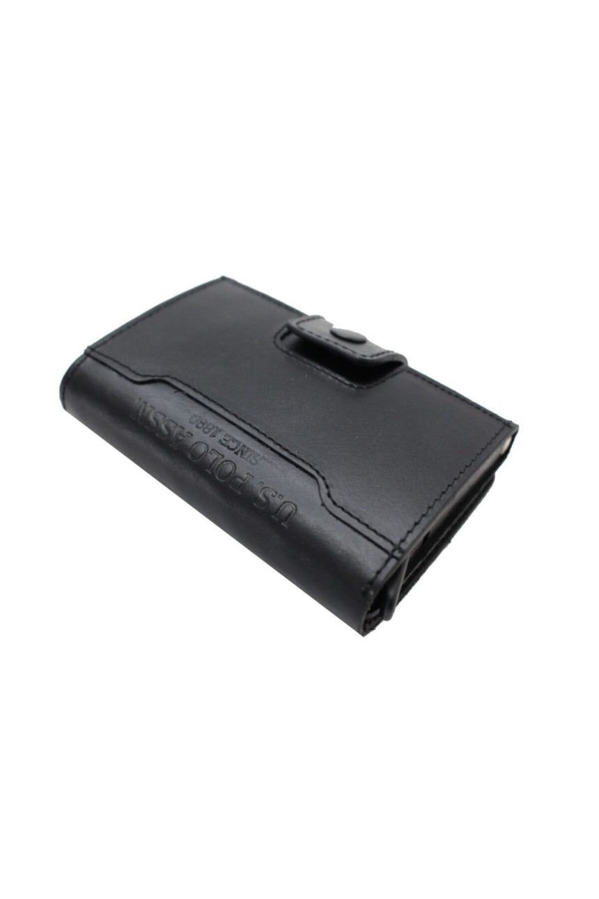 U.s Polo Assn Çıt Çıtlı Dikey Kartlık Siyah