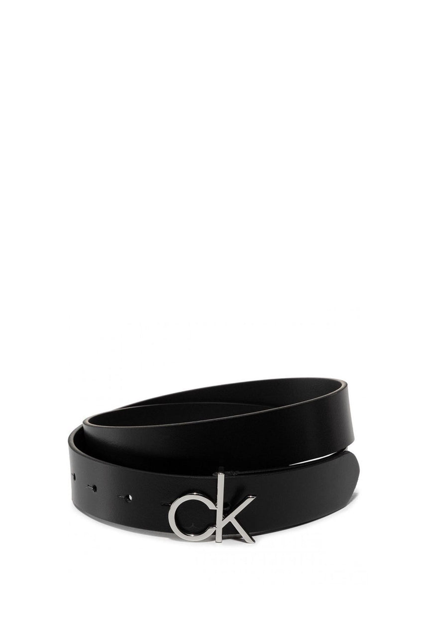 Calvin Klein Re-Lock Low Fixed 85 cm / 34 Inch Ep Kadın Kemer Black