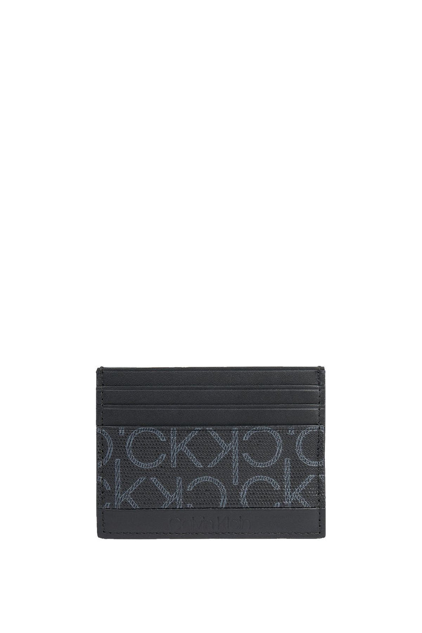Calvin Klein Cardholder 6Cc Kartlık Black Mono