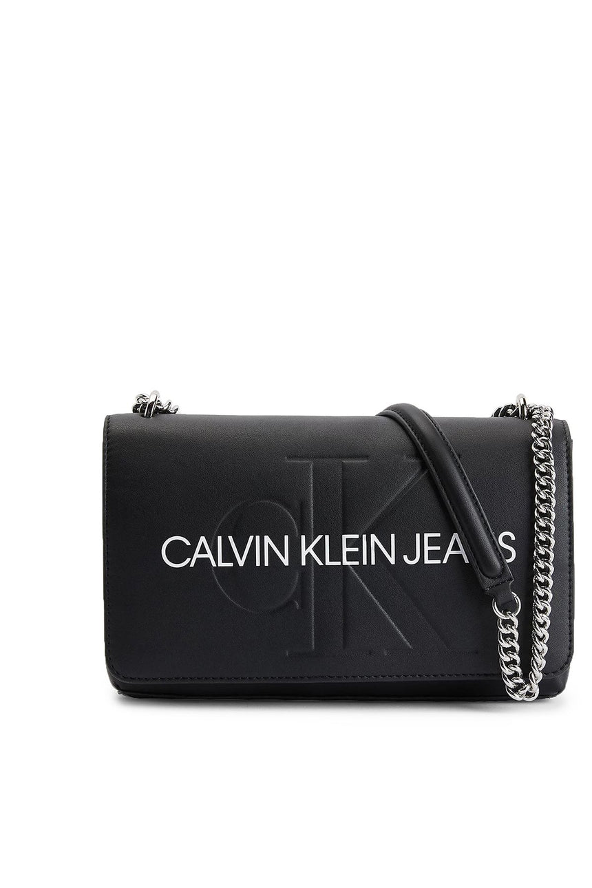 Calvin Klein Kadın Ew Flap Convertible Crossovers Çapraz Askılı Çanta Black