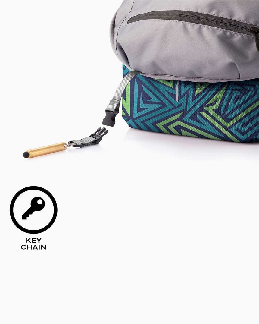 XD Design Bobby Soft 15.6'' Inç Suya Dayanıklı Hırsızlık Önleyici Usb Girişli Körüklü Sırt Çantası Multicolor