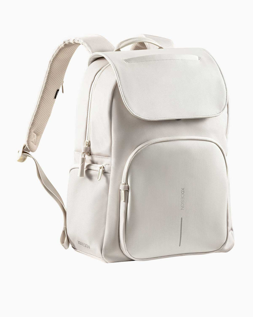 XD Design Soft Daypack Hırsızlık Önleyici Sırt Çantası Light Grey