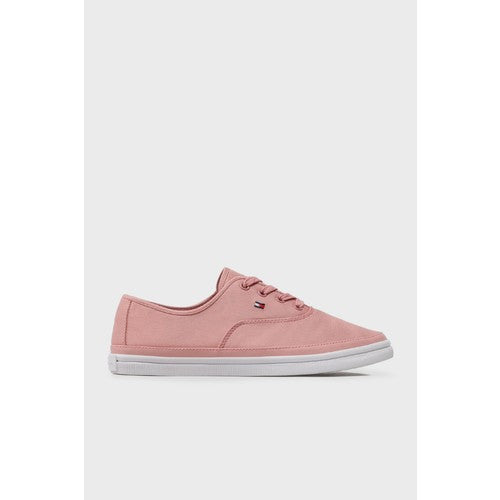 Tommy Hilfiger Essential Kesha Lace Vulcanized Kadın Sneaker Pembe