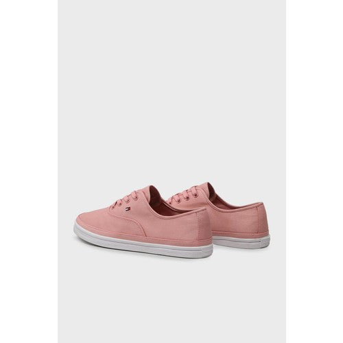 Tommy Hilfiger Essential Kesha Lace Vulcanized Kadın Sneaker Pembe