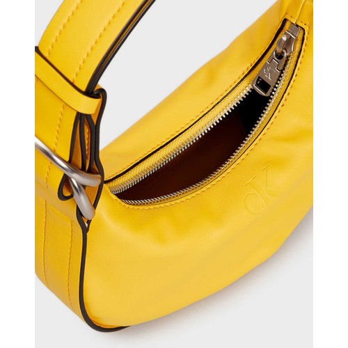 Calvin Klein Crescent Mini Çapraz Askılı Kadın Çantası Cyber Yellow