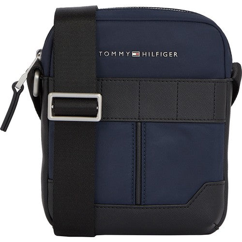 Tommy Hilfiger Elevated Nylon Erkek Çapraz Askılı Kadın Çantası Mavi