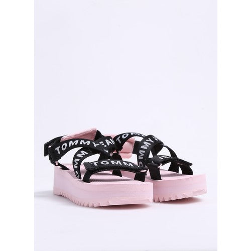 Tommy Hilfiger Flatform Eva Kadın Sandalet Misty Pink