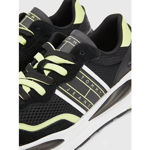 Tommy Hilfiger Runner Erkek Sneaker Siyah