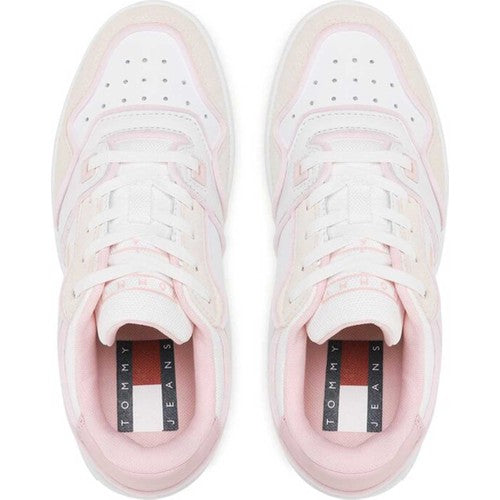 Tommy Hilfiger Decon Basket Cupsole Kadın Sneaker Bej