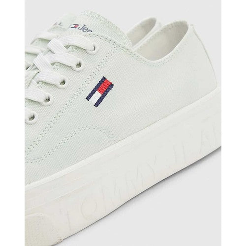 Tommy Hilfiger Vulcanized Kadın Sneaker Yeşil