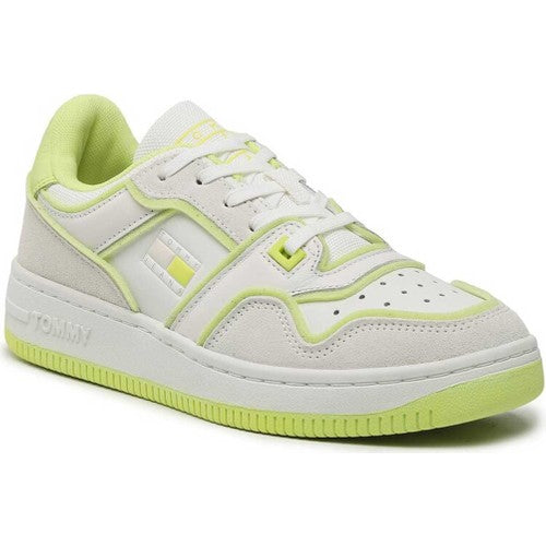 Tommy Hilfiger Decon Basket Cupsole Kadın Sneaker Beyaz