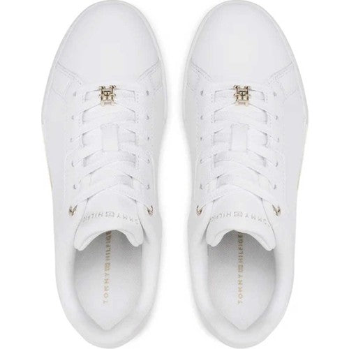 Tommy Hilfiger Court Cupsole Kadın Sneaker Beyaz