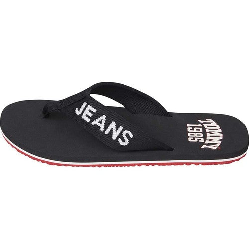 Tommy Hilfiger Flip Flops Slide Parmak Arası Erkek Terlik Siyah