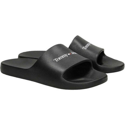 Tommy Hilfiger Flip Flops Slide Kadın Terlik Siyah