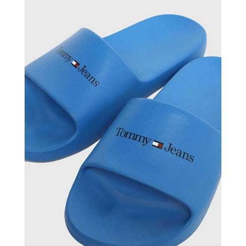 Tommy Hilfiger Flip Flops Slide Erkek Terlik Mavi
