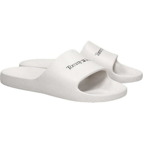 Tommy Hilfiger Flip Flops Slide Kadın Terlik Beyaz