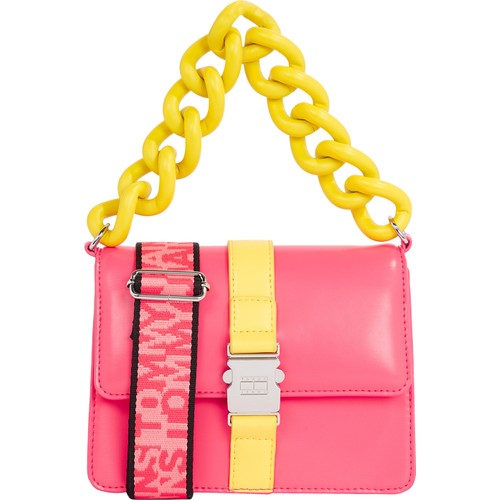 Tommy Hilfiger Item Flap Crossover Kadın El Çantası Pink