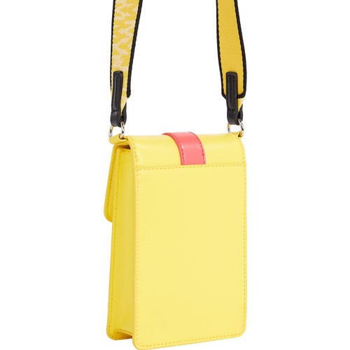 Tommy Hilfiger Item Phone Pouch Çapraz Askılı Kadın Çantası Sarı
