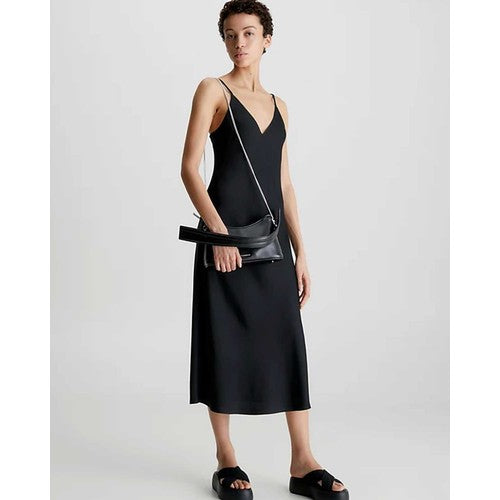 Calvin Klein Natural Mini Bag Çapraz Askılı Kadıın Çantası Black