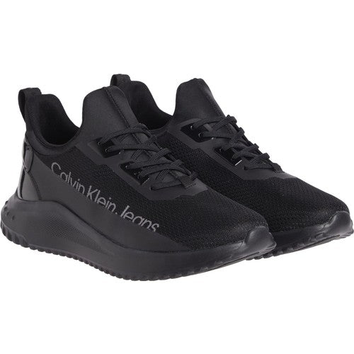 Calvin Klein Low Top Logo Detaylı Sneakers Triple Black
