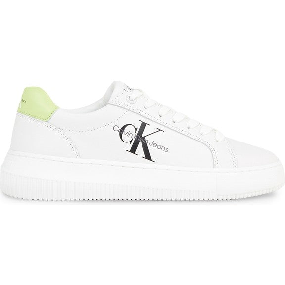 Calvin Klein Chunky Chunky Laceup Kadın Sneaker Bright White/Exotic Mint