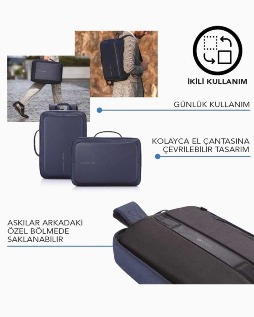 XD Design Bobby Anti - Theft Evrak / Sırt Çantası