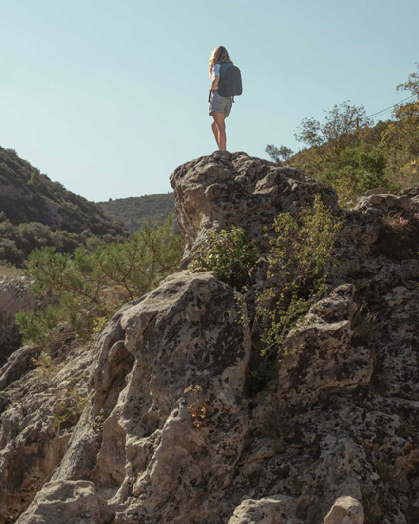 XD Design Bobby Hero Regular Anti Theft Backpack Sırt Çantası Grey