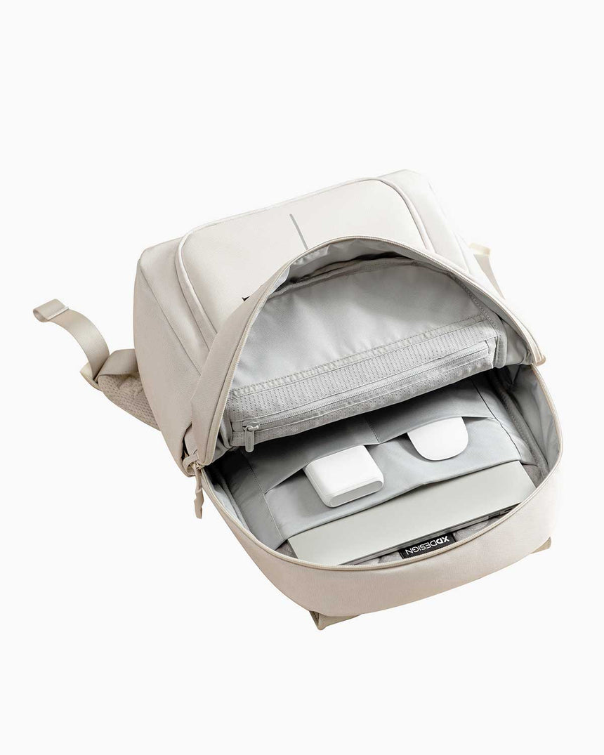 XD Design Soft Daypack Hırsızlık Önleyici Sırt Çantası Light Grey
