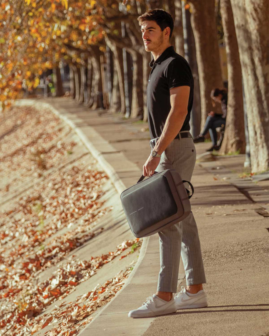 XD Design Bobby Bizz 2.0 16 Inc Uyumlu Hırsızlık Önleyici Sırt Çantası Grey