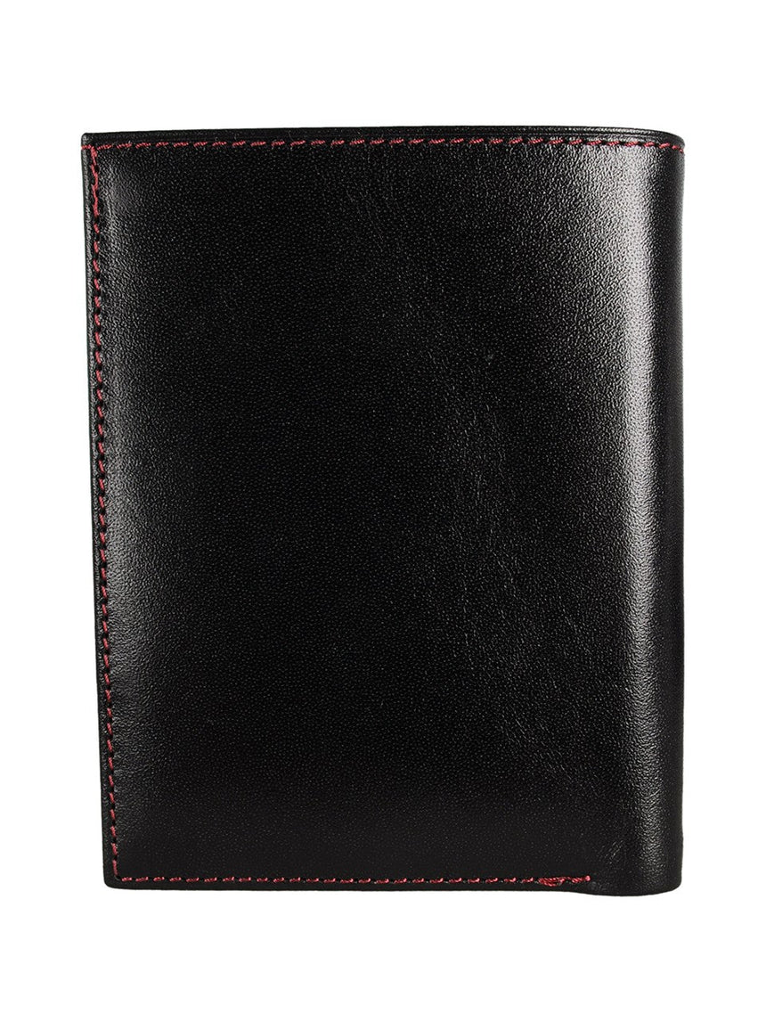 Us Polo Assn Kırmızı Armalı Erkek Cüzdanı Siyah