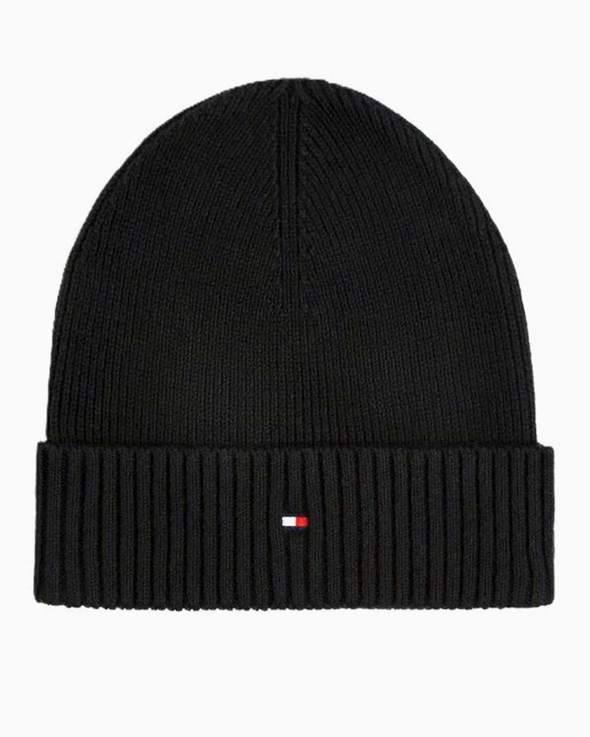 Tommy Hilfiger Flag Cotton Beanie Bere