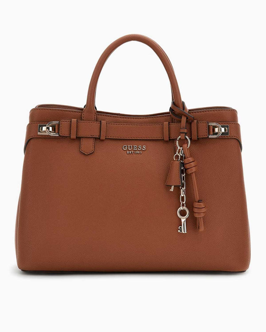 Guess Chardon Girlfriend Kadın El Çantası Cognac