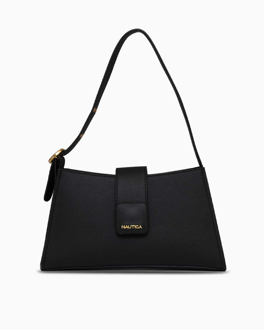 Nautica Logolu Omuz Çantası Siyah