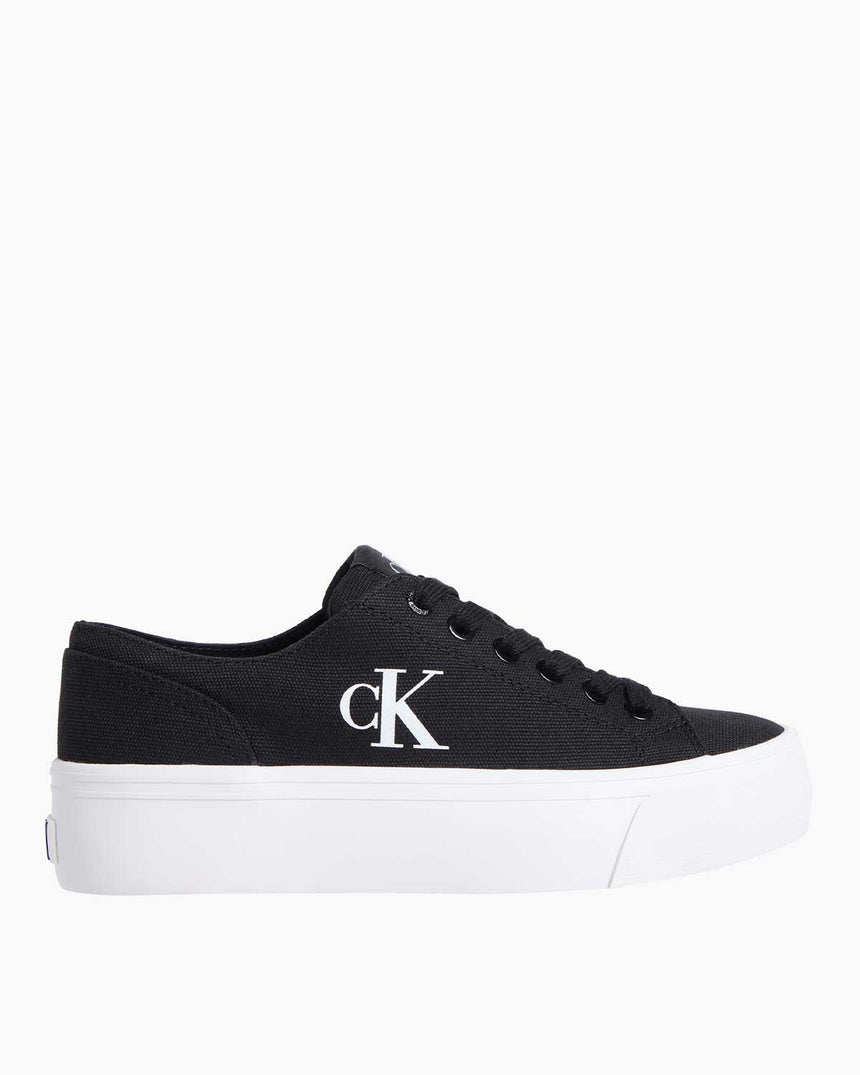 Calvin Klein Vulc Flatform Sneaker Black/Bright White