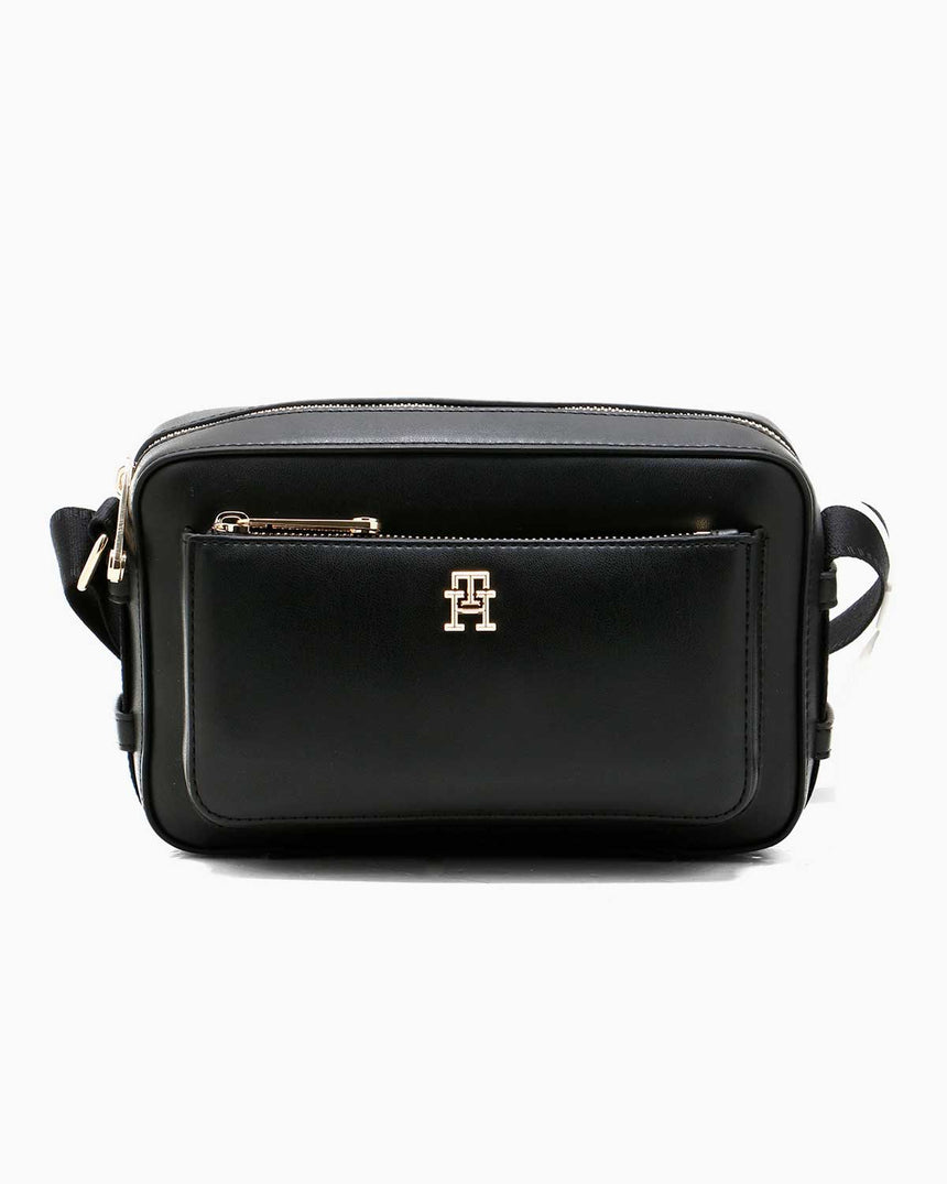 Tommy Hilfiger Iconic Crossover Çapraz Askılı Çanta Black