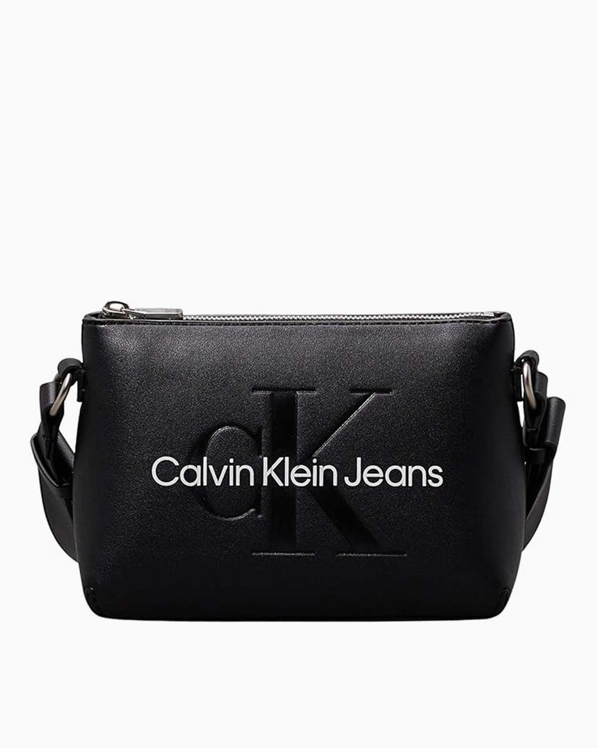 Calvin Klein Jeans Sculpted Camera Pouch Çapraz Askılı Çanta Fashion Black