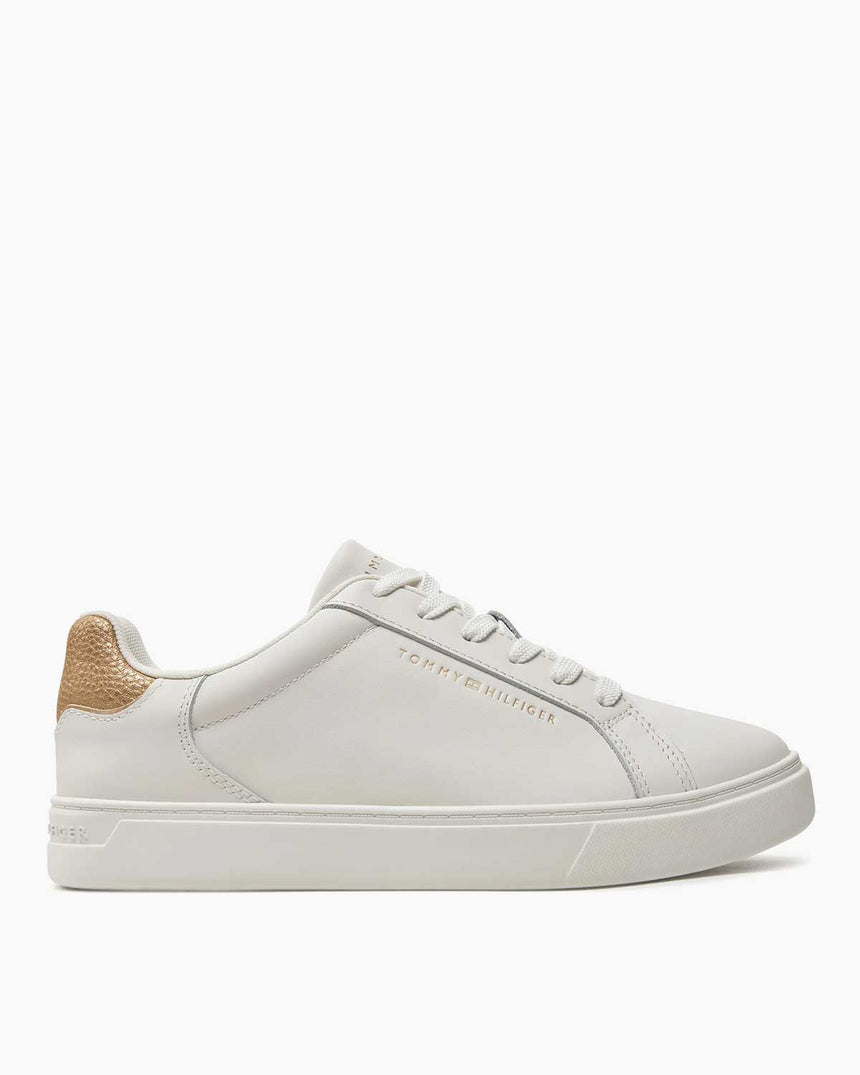 Tommy Hilfiger Essential Court Sneaker Ecru