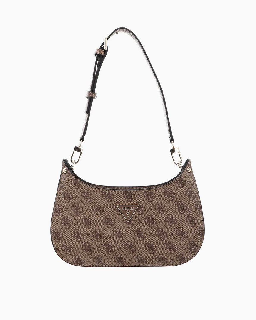 Guess Meridian Mini Bag El Çantası Latte Logo