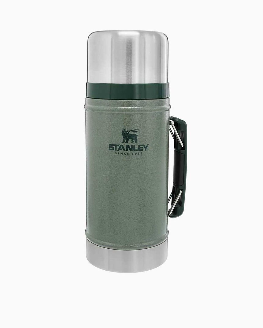 Stanley Efsane Klasik Seri-0.94 Litre Vakumlu Çelik Yemek Termosu Hammertone Green
