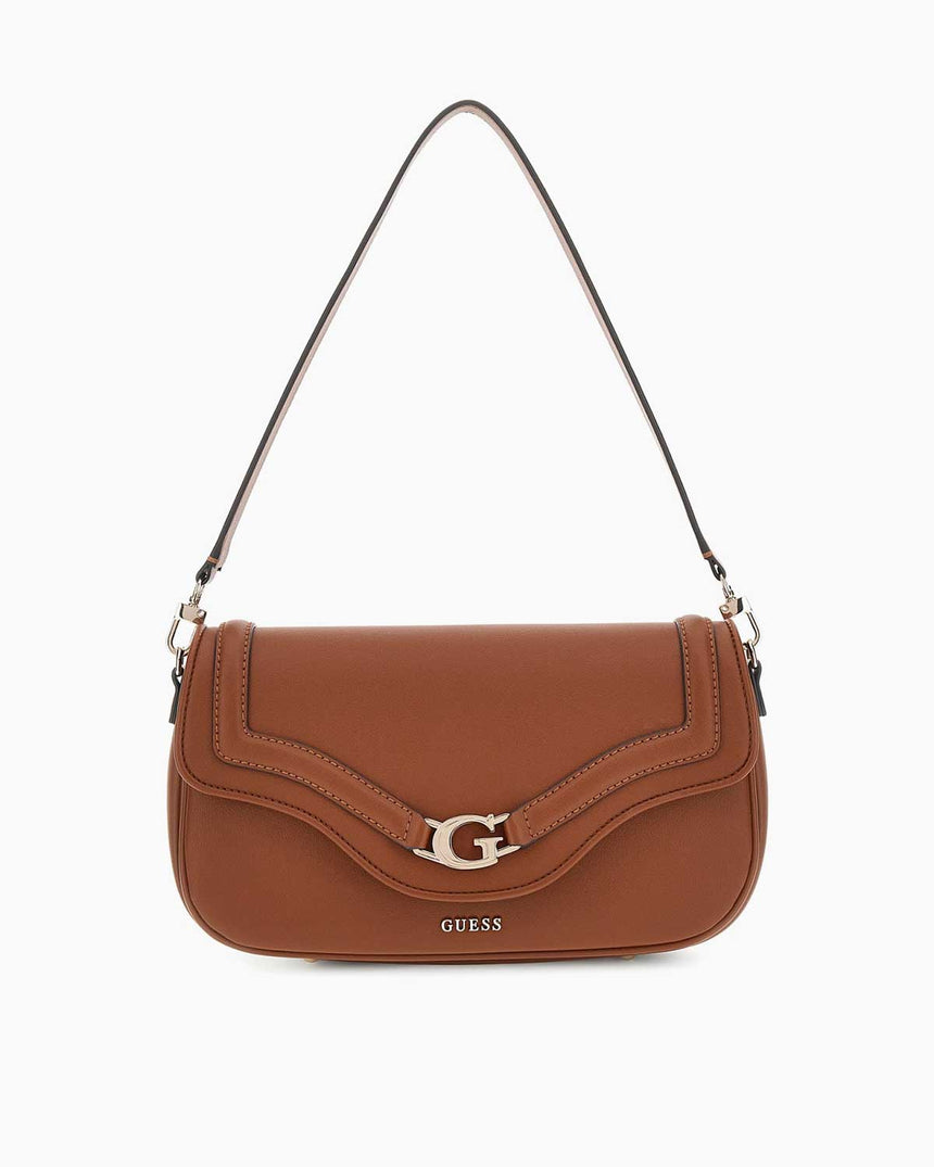 Guess Access Dea Kadın Omuz Çantası Cognac