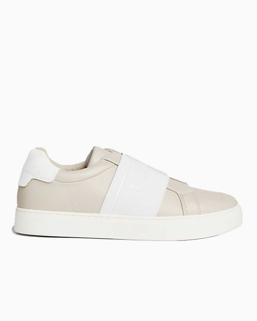 Calvin Klein Cupsole Slip Sneakers Stony Beige/White