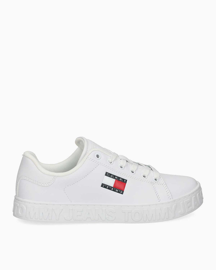 Tommy Hilfiger Jaz Logo Baskılı Taban Kadın Sneaker White