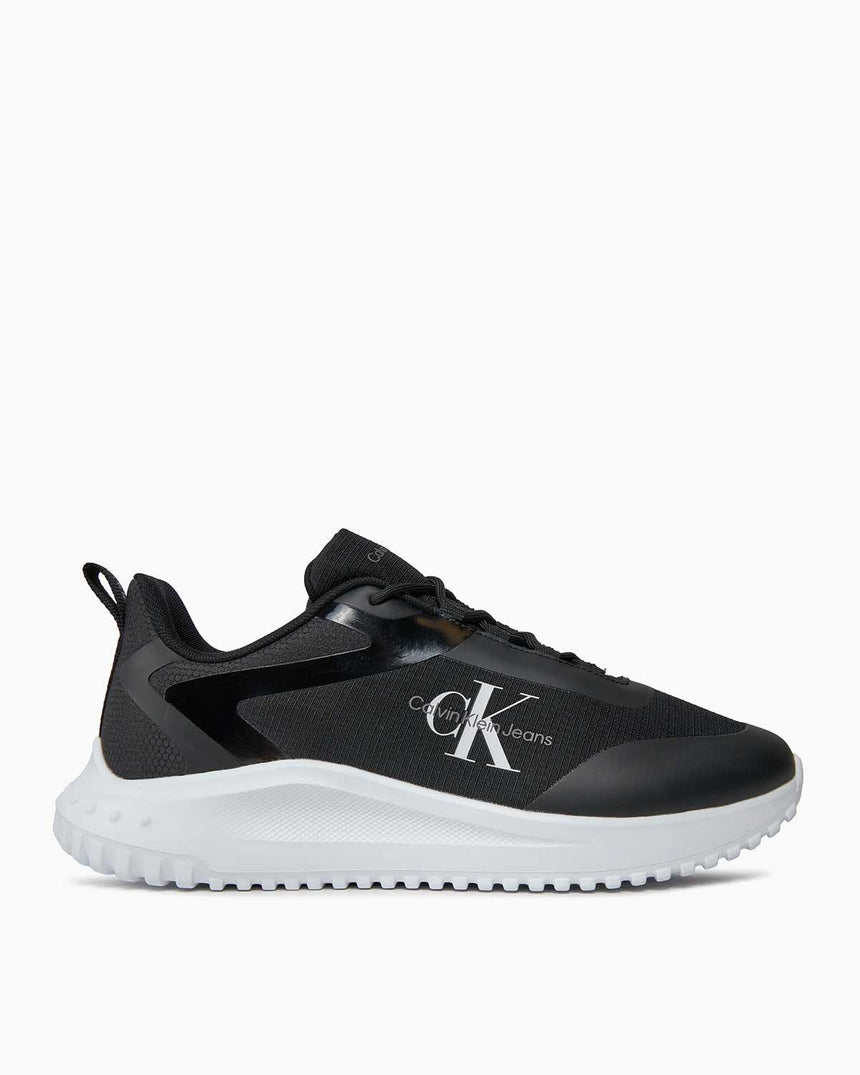 Calvin Klein Runner Low Top Logolu Sneakers Black/Bright White