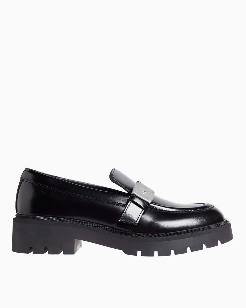 Calvin Klein Flatform Loafers Ayakkabı Triple Black