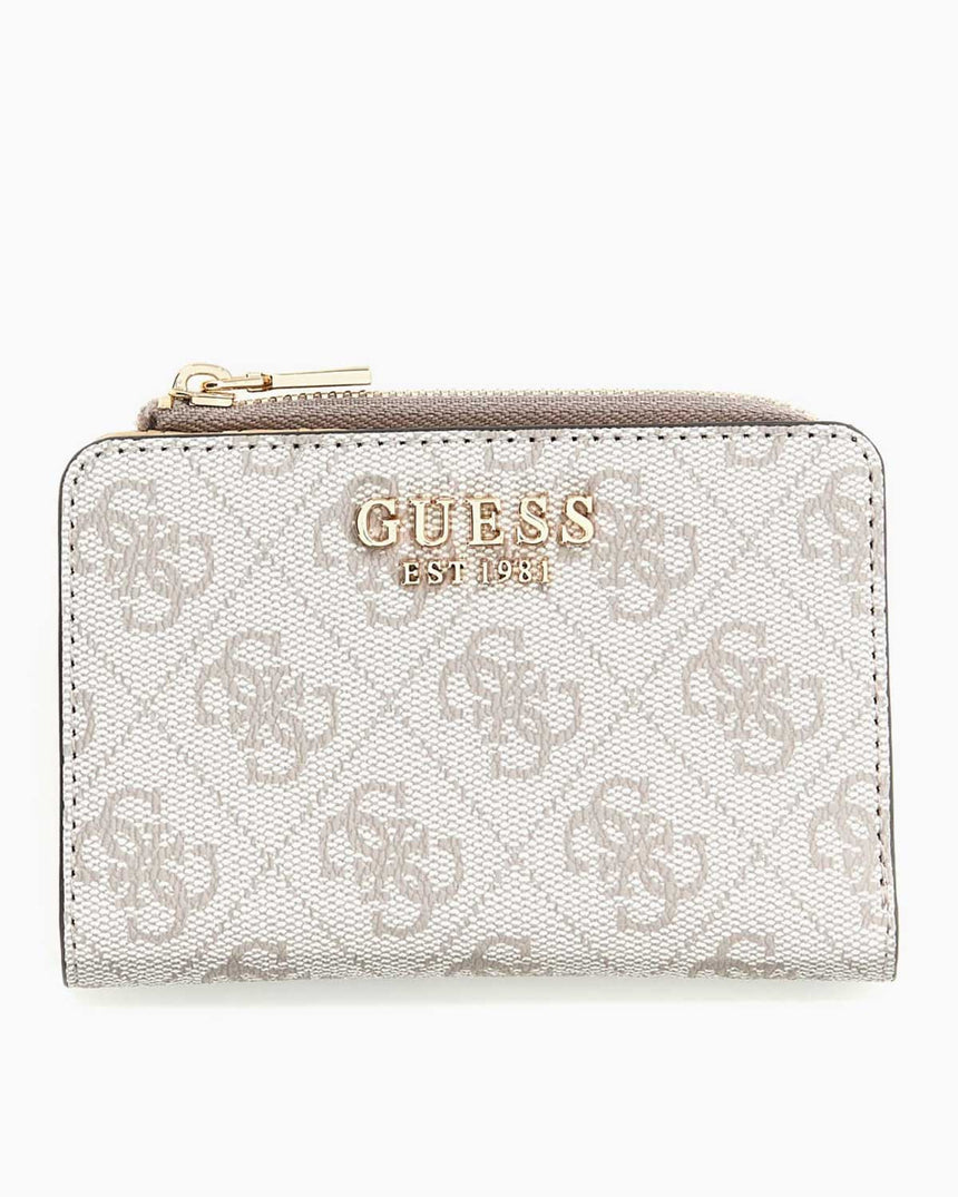 Guess Access Laurel II Fermuarlı Kartlıklı Kadın Cüzdan Dark Oak
