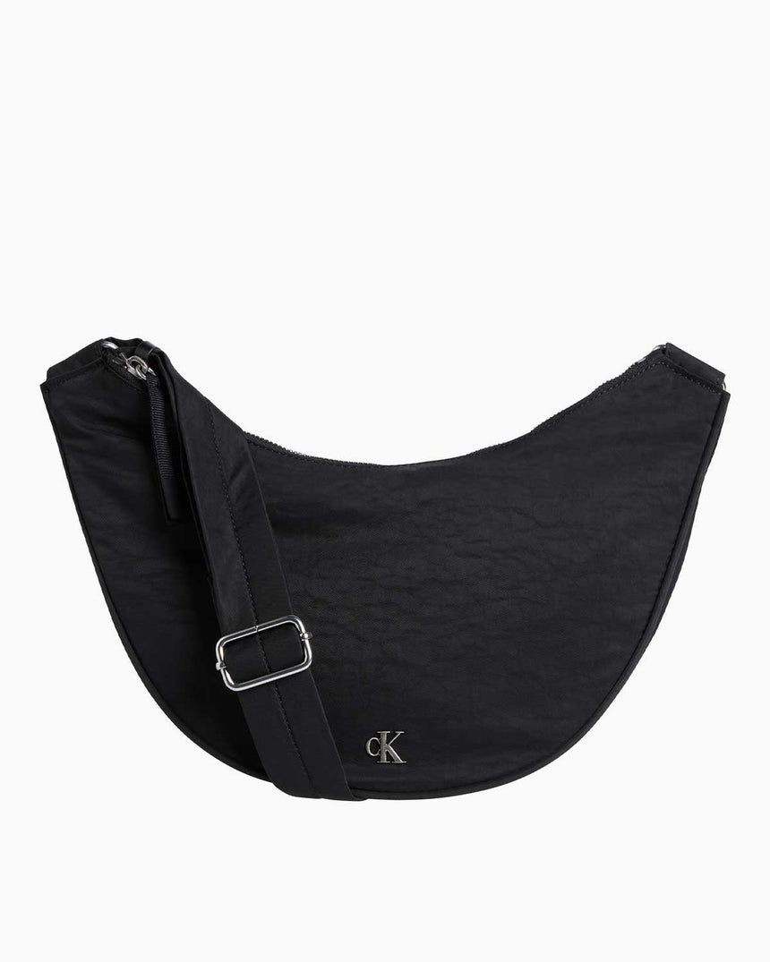 Calvin Klein Luna Nylon Sling Omuz Çantası Na Black