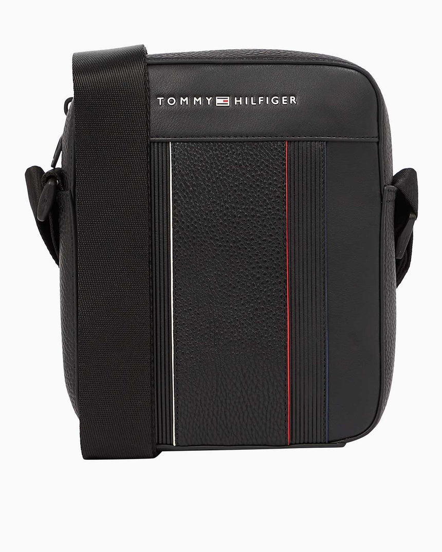 Tommy Hilfiger Foundation Mini Reporter Çapraz Askılı Çanta Black