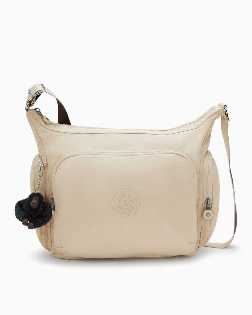 Kipling Gabbie Basic Omuz Çantası Back To Beige